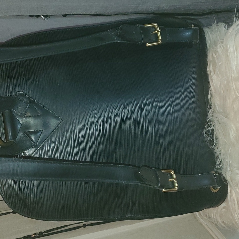 Louis Vuitton Black Epi Leather Gobelins Backpack Bag Authentic - Picture 6 of 16